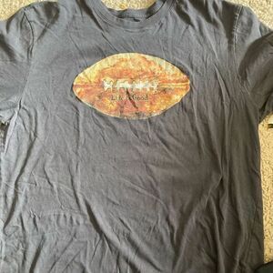 Life is Good Mens Football Tshirt